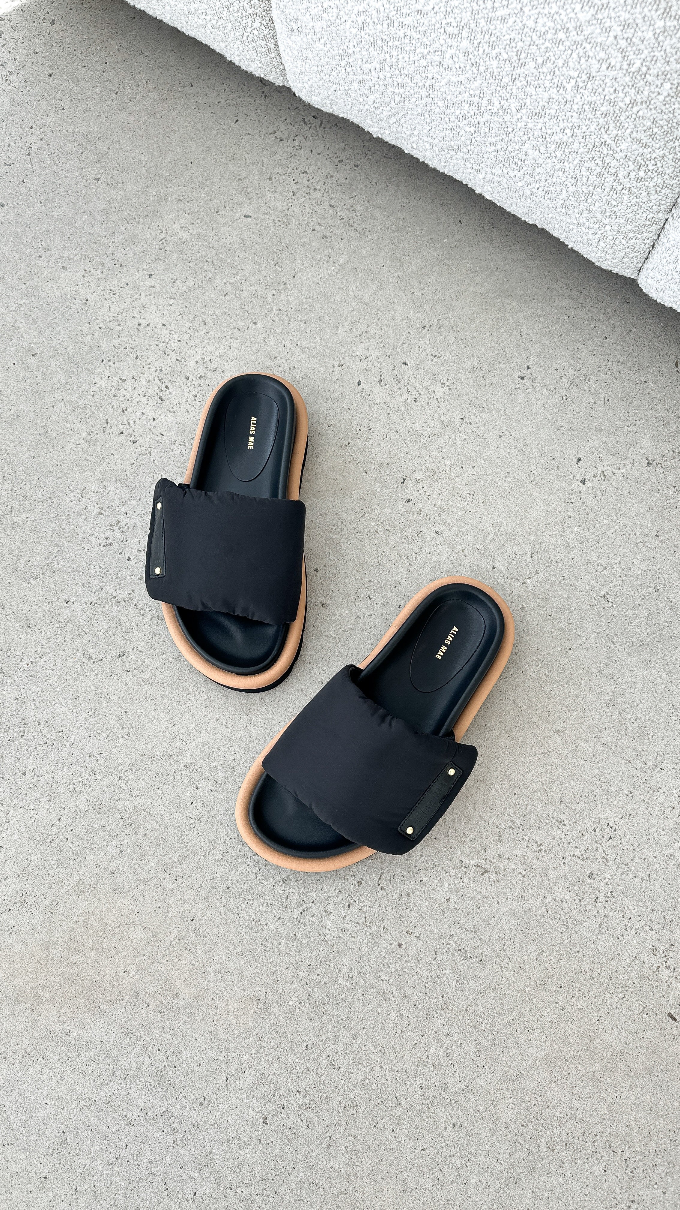 Saige Slide - Black